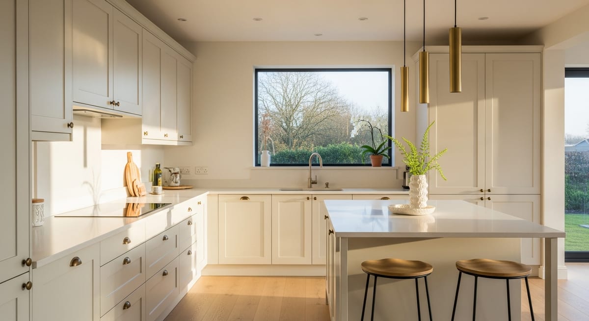 Prevención natural en el hogar Cocina moderna limpia y organizada para prevenir la aparición de ratas de forma natural