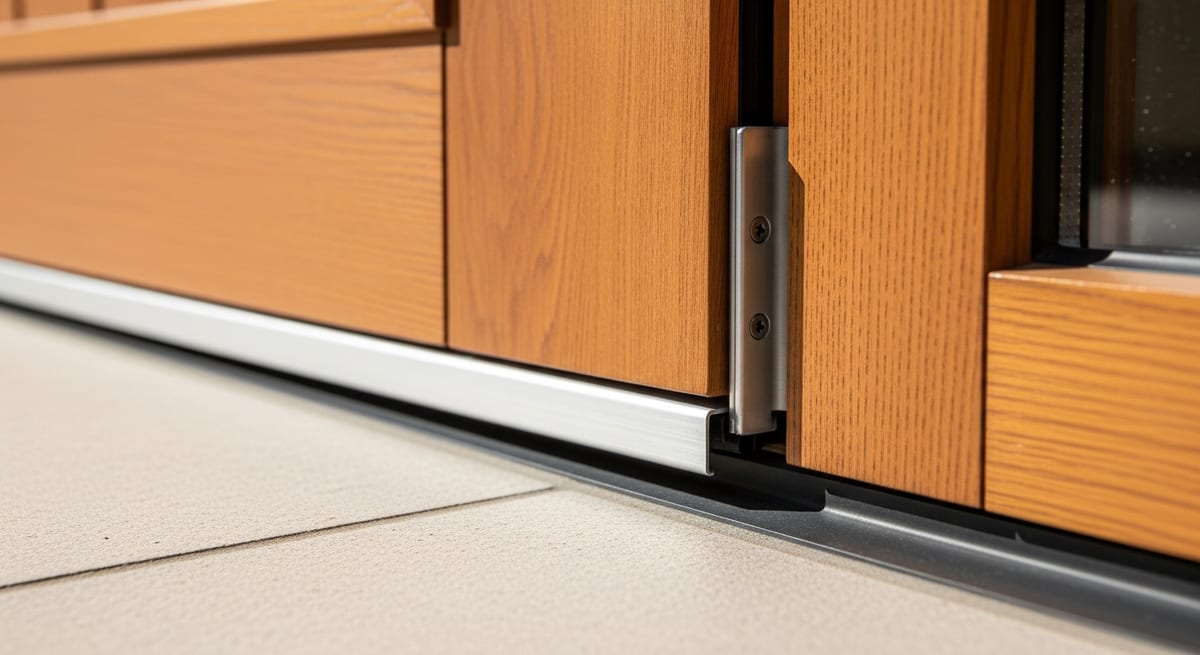 Blindaje preventivo Burlete metálico en puerta para evitar la entrada de ratas y ratones