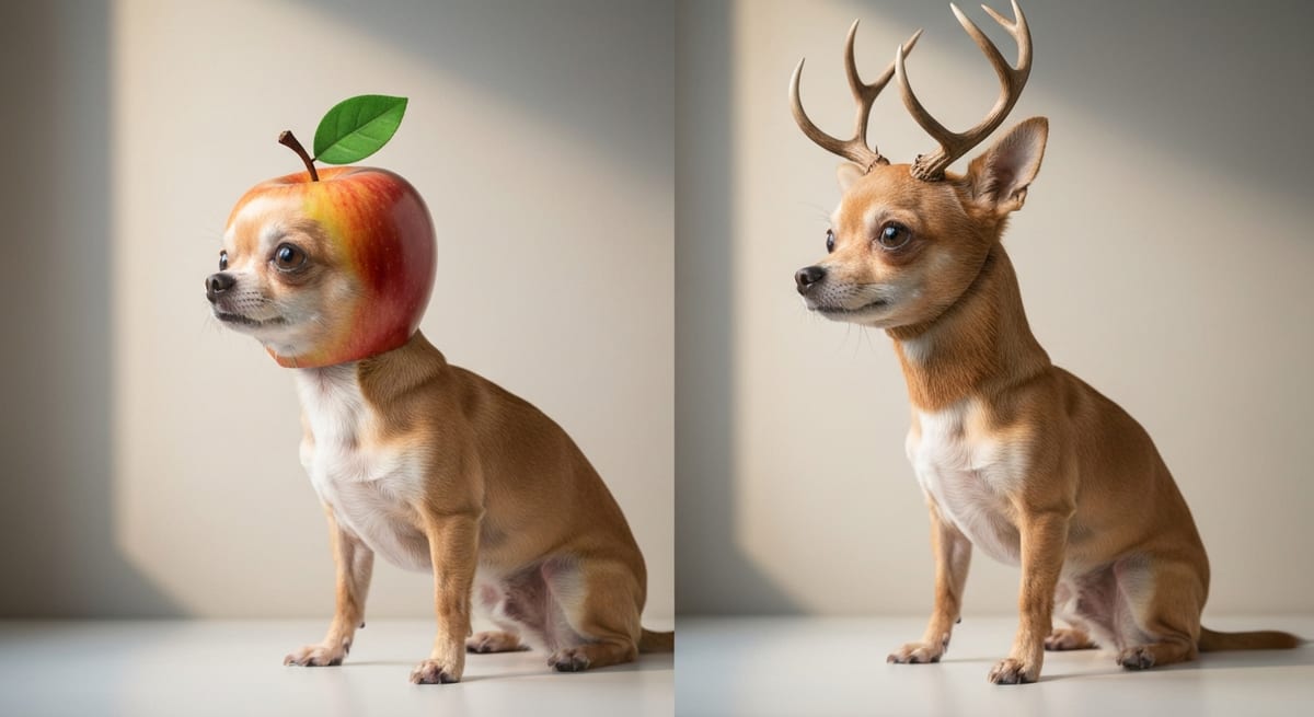 Estructura craneal: Manzana vs Venado Comparativa de estructura craneal entre un chihuahua cabeza de manzana y un chihuahua cabeza de venado.