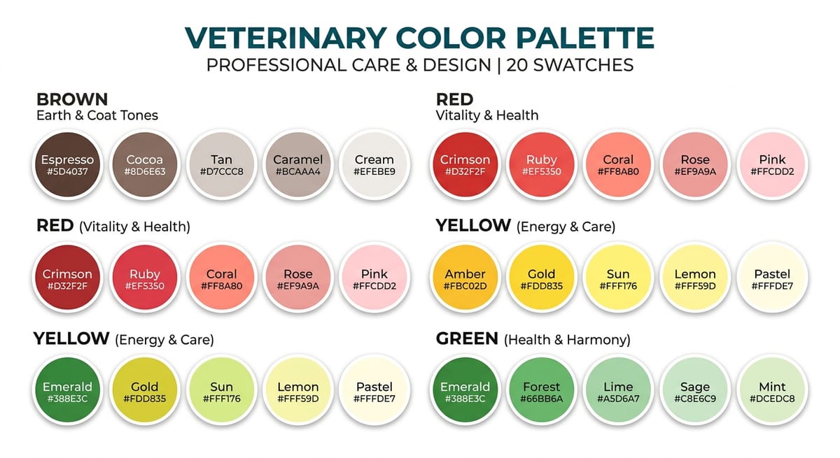 Guía de colores de heces felinas Guía visual de colores de las heces en gatos y su significado clínico