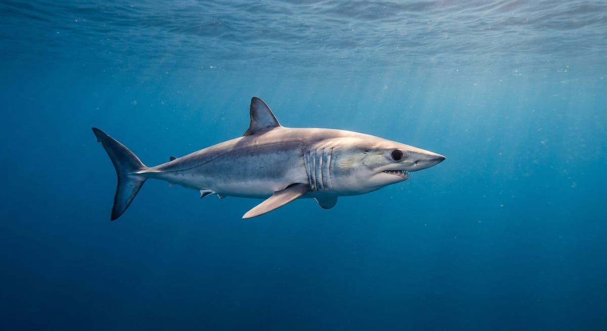 Conservación del Mako Tiburón Mako en las costas de México, resaltando su estado de conservación